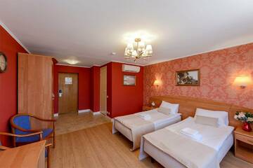 Эконом с двумя раздельными кроватями в Гостинице Карелия